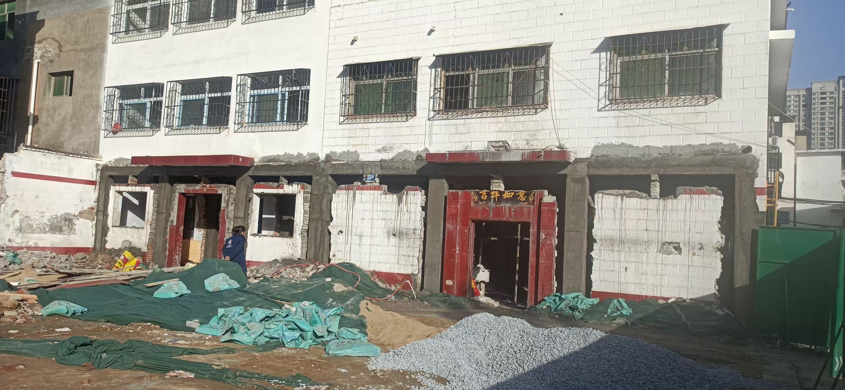 景德镇市承重墙改梁危房加固 - 方案